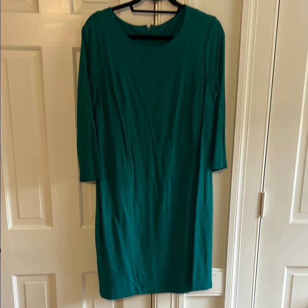 Elegant Teal Dress